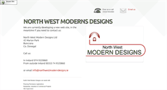 Desktop Screenshot of northwestmoderndesigns.ie